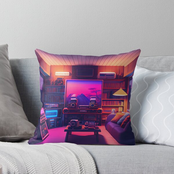 Item preview, A Synthwave Bachelor Pad designed and sold by LukeAiWalker.