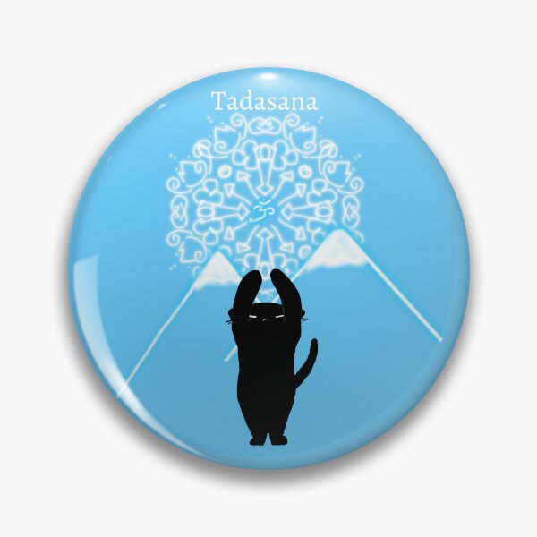 Item preview, mountain pose cat designed and sold by Peticute.