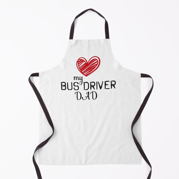 Item preview, Love my bus driver DAD  designed and sold by EmeraldeaArt.