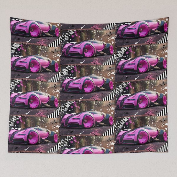 Item preview, Pink Sports Car  designed and sold by TheVaultArt.