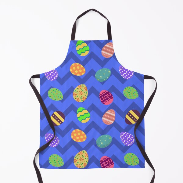 Item preview, Easter Egg Print on Brillant Blue designed and sold by PinHookPrincess.