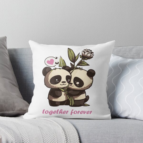Item preview, Panda And Brownie Bear Couple designed and sold by STOREMUZAN.