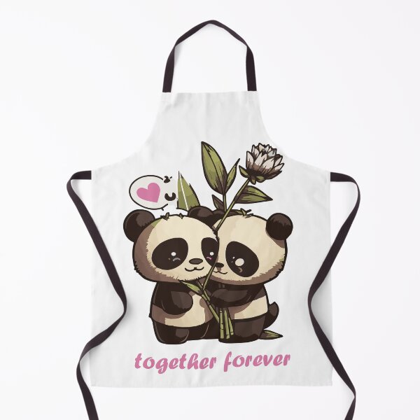 Item preview, Panda And Brownie Bear Couple designed and sold by STOREMUZAN.