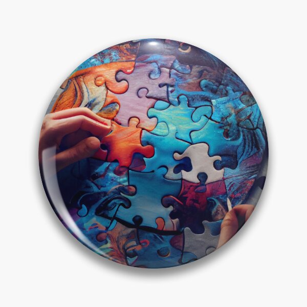 Item preview, Piecing Together the Puzzle Digital Painting designed and sold by CodeAndColors.