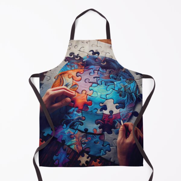 Item preview, Piecing Together the Puzzle Digital Painting designed and sold by CodeAndColors.