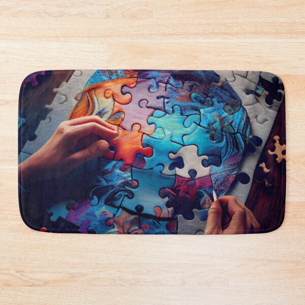 Item preview, Piecing Together the Puzzle Digital Painting designed and sold by CodeAndColors.