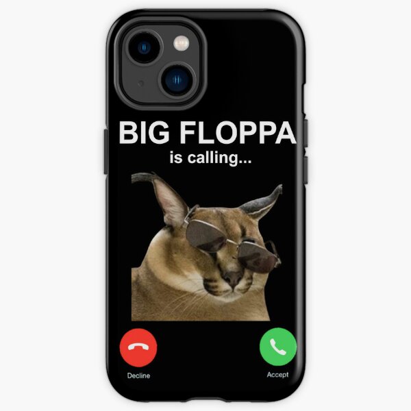 iPhone 13 Big floppa, Caracal Meme en el caso