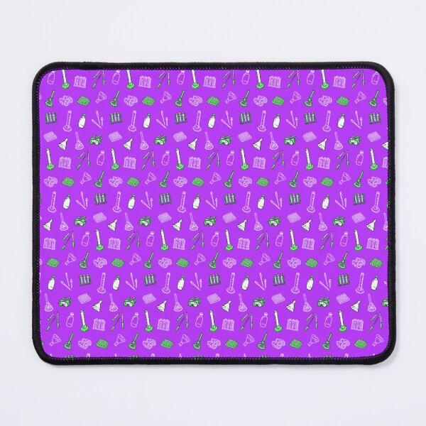 Item preview, Purple Laboratory Equipment Pattern designed and sold by vividbiology.