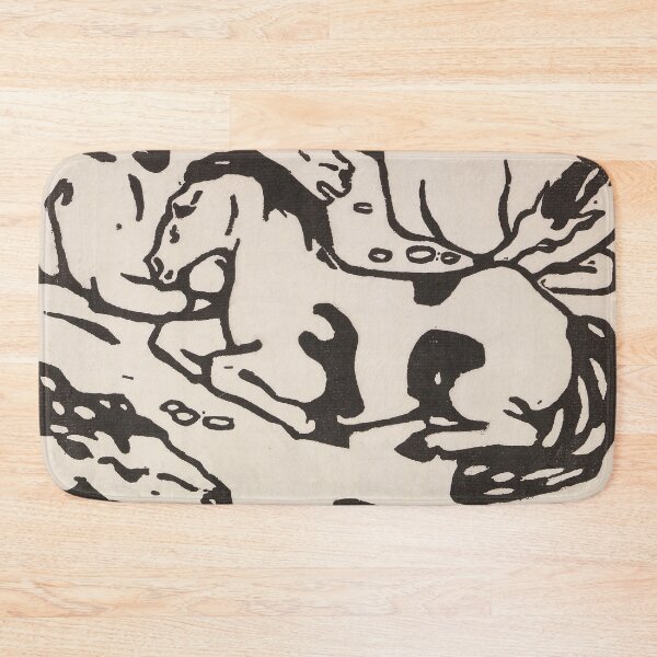 Item preview, Franz Marc Art Prints  Ruhende Pferde  Franz Marc  designed and sold by TeeARTHY.