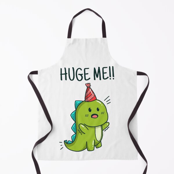 Item preview, funny dino cartoon character hug me designed and sold by Design_for_merch.