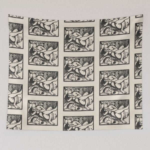 Item preview,  Franz Marc Art Prints Schlafende Hirtin  Franz Marc  designed and sold by TeeARTHY.