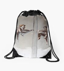 Banksy Engel Rucksackbeutel