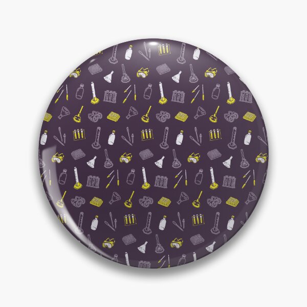 Item preview, Purple Laboratory Equipment Pattern designed and sold by vividbiology.