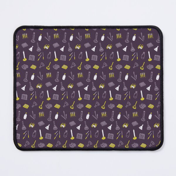 Item preview, Purple Laboratory Equipment Pattern designed and sold by vividbiology.