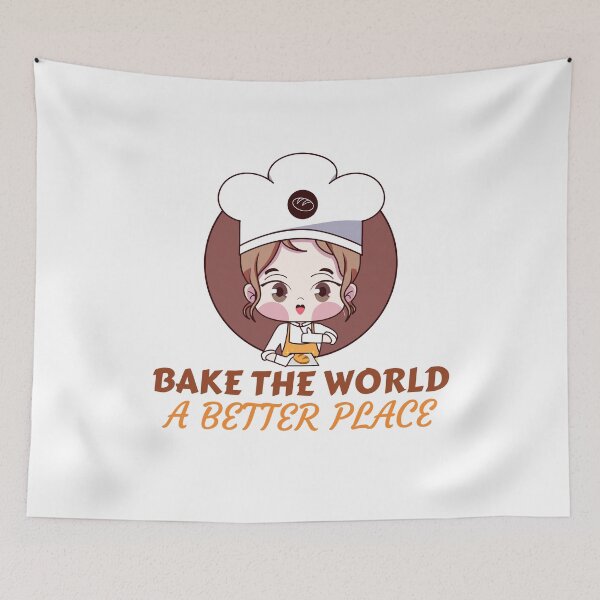 Item preview, you bake the world a better place designed and sold by Itsforyou1.