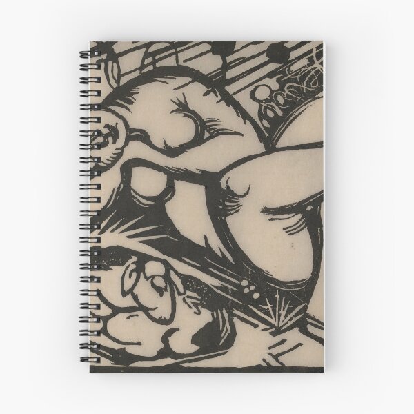 Item preview, Franz Marc Art Prints  Sleeping Shepherdess Franz Marc  designed and sold by TeeARTHY.