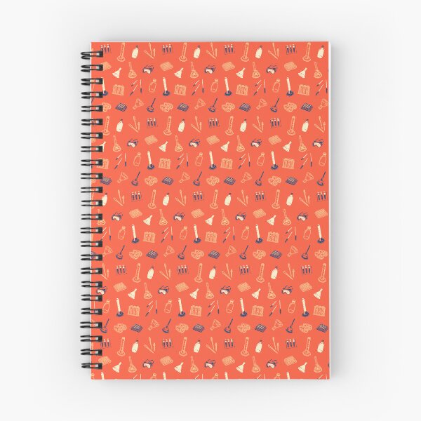 Item preview, Orange Laboratory Equipment Pattern designed and sold by vividbiology.