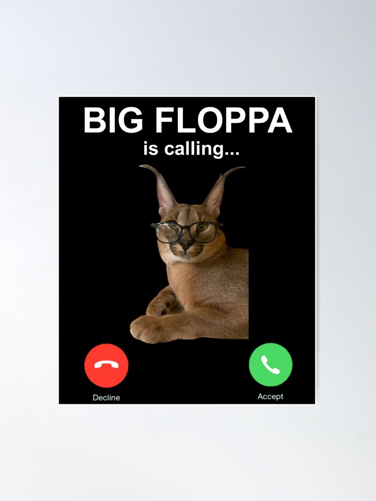  Big Floppa Meme Cat Sweatshirt : Clothing, Shoes & Jewelry