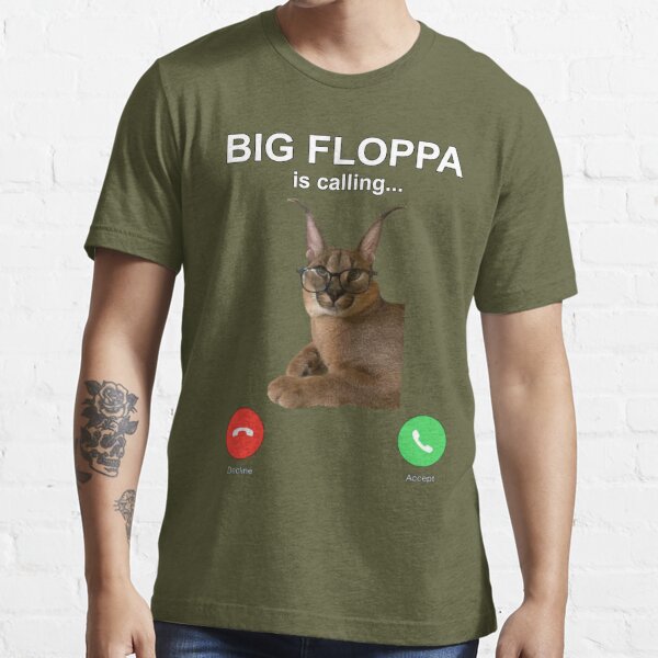 NEW BEST TO BUY Slang Glasses Big Floppa Meme Cat Retro Premium T