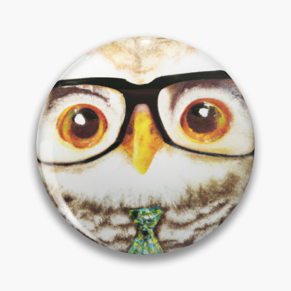Item preview, Owl With Glasses | Owl Illustration | Owl Print | Home Wall Decor | Wall Art designed and sold by phillipbooth.