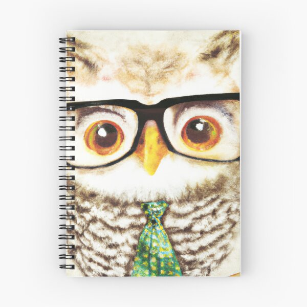 Item preview, Owl With Glasses | Owl Illustration | Owl Print | Home Wall Decor | Wall Art designed and sold by phillipbooth.