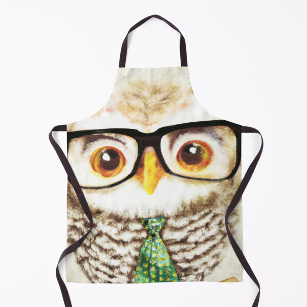 Item preview, Owl With Glasses | Owl Illustration | Owl Print | Home Wall Decor | Wall Art designed and sold by phillipbooth.