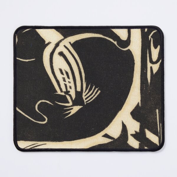 Item preview, Franz Marc Art Prints Two Mythical Animals Zwei Fabeltiere Franz Marc designed and sold by TeeARTHY.