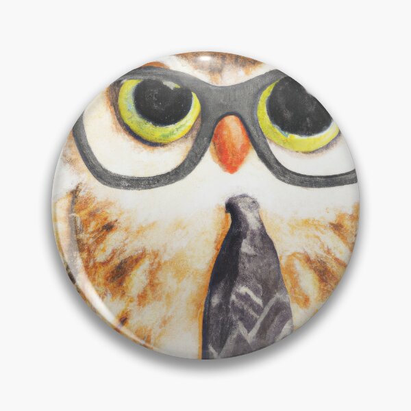 Item preview, Owl With Glasses | Owl Illustration | Owl Print | Home Wall Decor | Wall Art designed and sold by phillipbooth.
