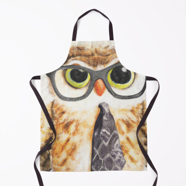 Item preview, Owl With Glasses | Owl Illustration | Owl Print | Home Wall Decor | Wall Art designed and sold by phillipbooth.