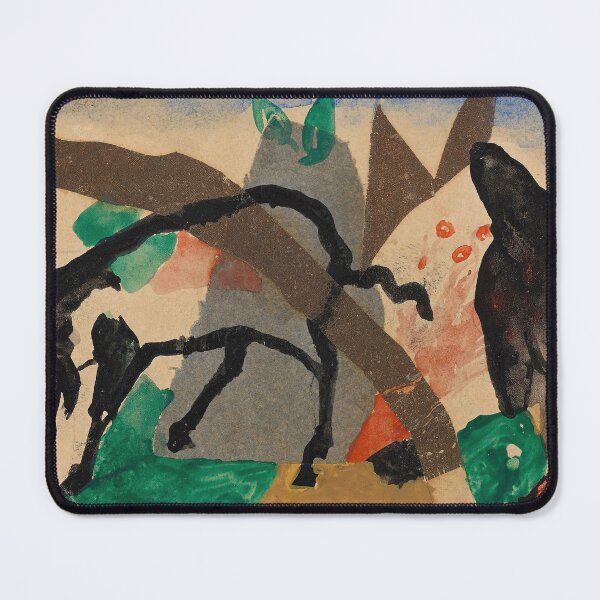 Item preview, Franz Marc Art Prints Two sheep Franz Marc designed and sold by TeeARTHY.
