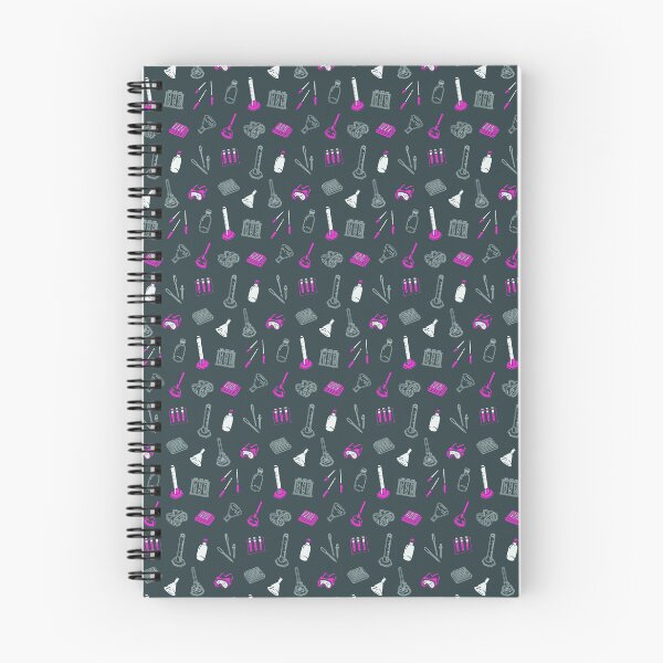 Item preview, Pink and Green Laboratory Equipment Pattern designed and sold by vividbiology.