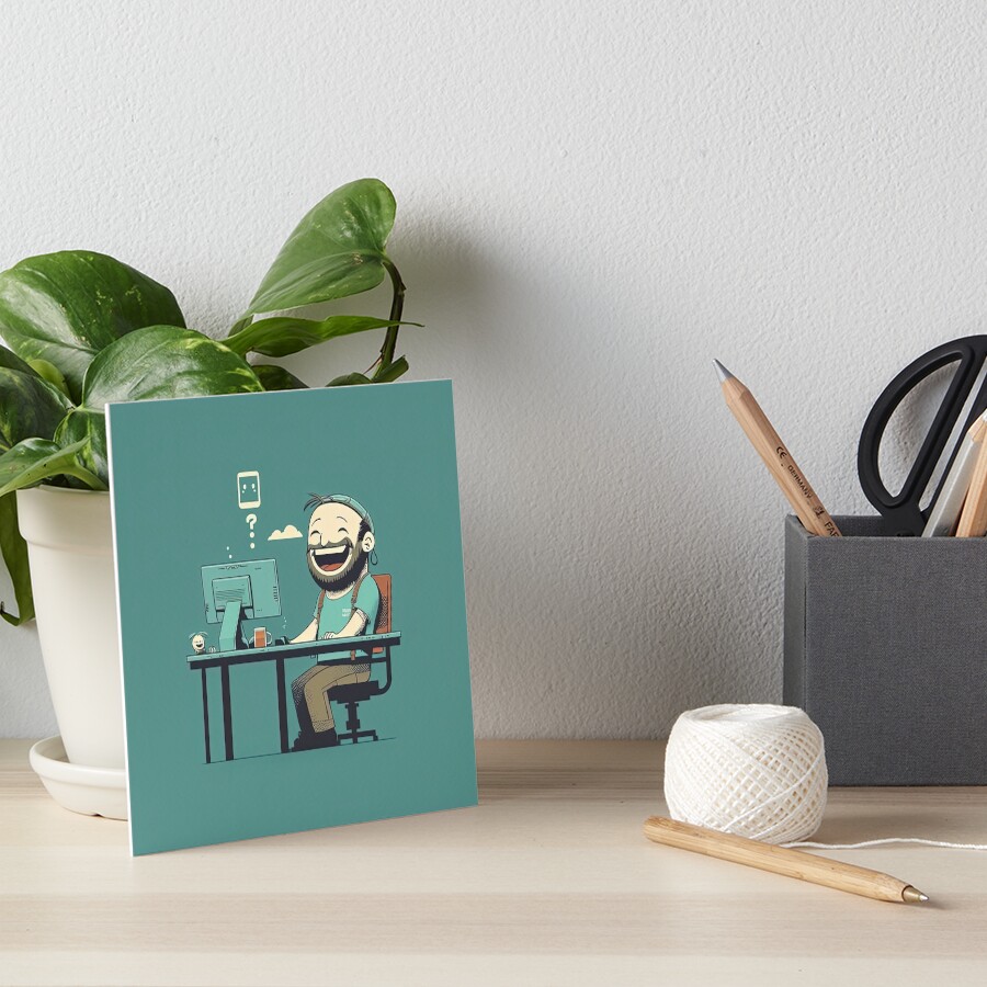 Item preview, Art Board Print designed and sold by Chillapy.