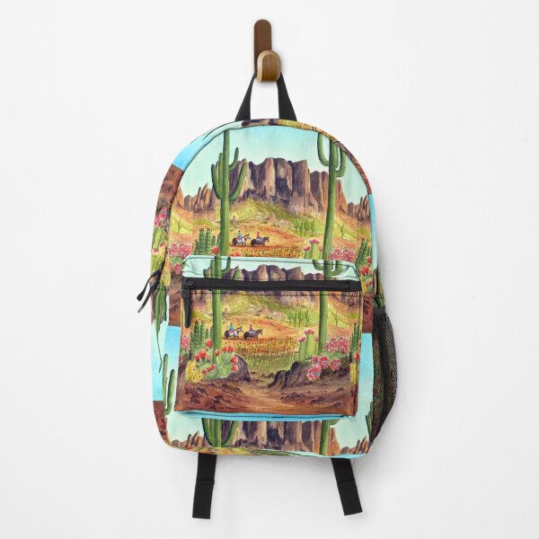 Item preview, Horseback Riders At Superstition Mountain Arizona designed and sold by William Holkham.