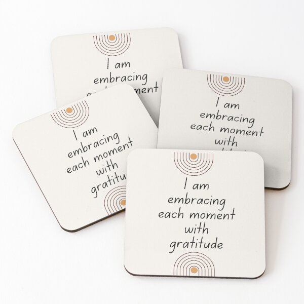 Item preview, Embracing each moment with gratitude designed and sold by HalcyonFairy.