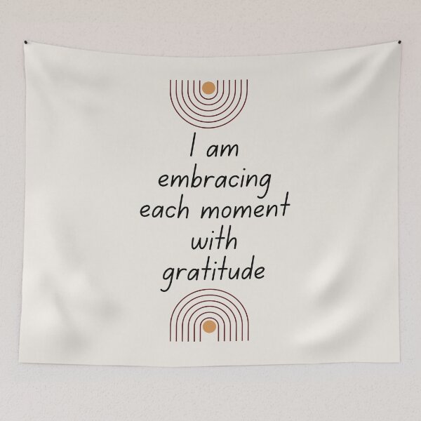 Item preview, Embracing each moment with gratitude designed and sold by HalcyonFairy.