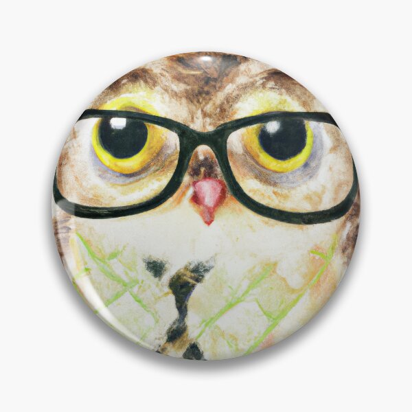 Item preview, Owl With Glasses | Owl Illustration | Owl Print | Home Wall Decor | Wall Art designed and sold by phillipbooth.