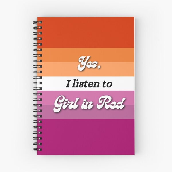 Item preview, Lesbian Pride "Yes, I Listen to Girl in Red" designed and sold by Miranda Morris Designs.