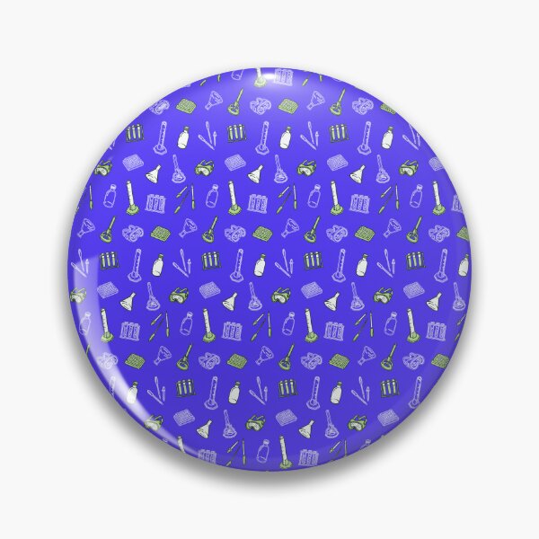 Item preview, Blue Laboratory Equipment Pattern designed and sold by vividbiology.