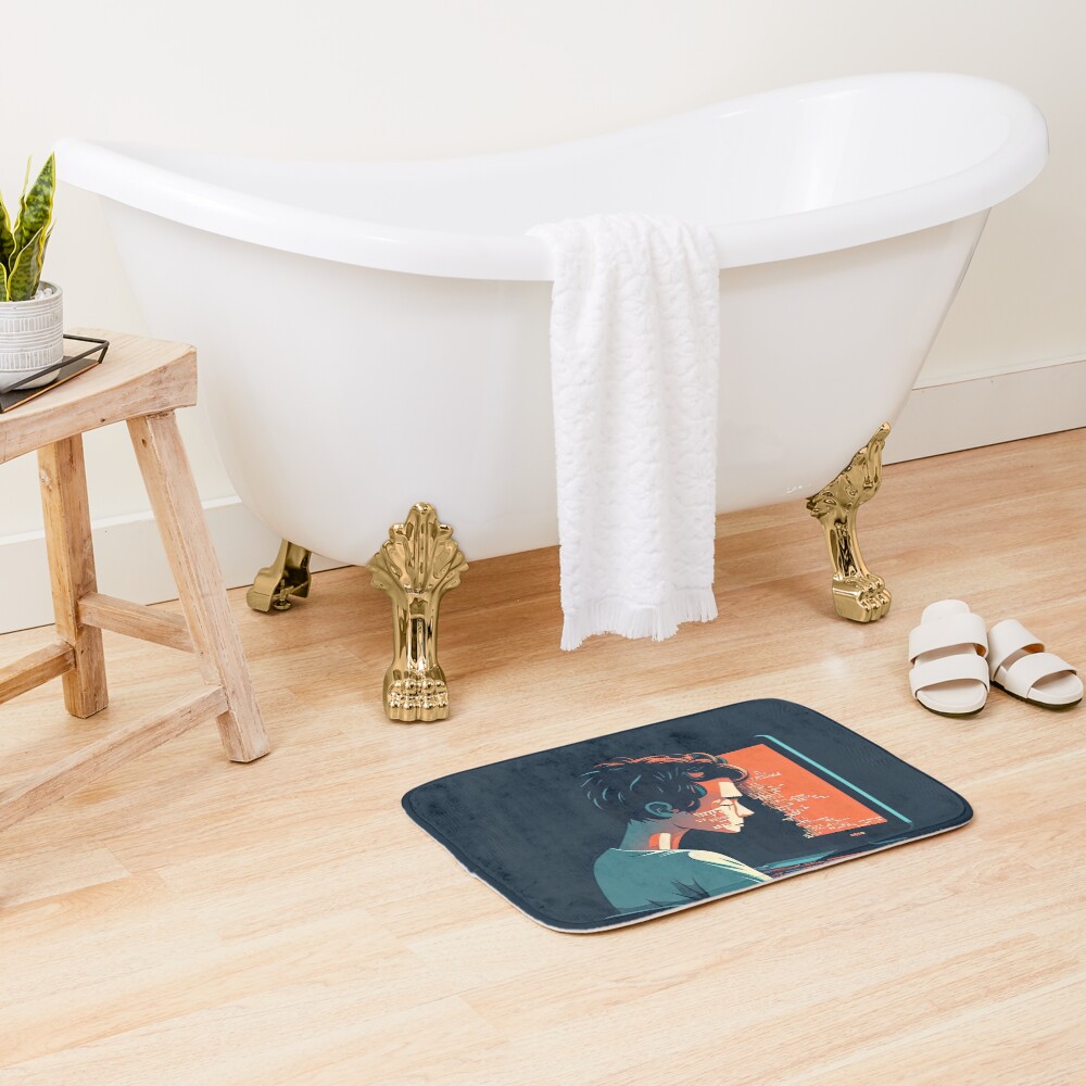 Item preview, Bath Mat designed and sold by Chillapy.