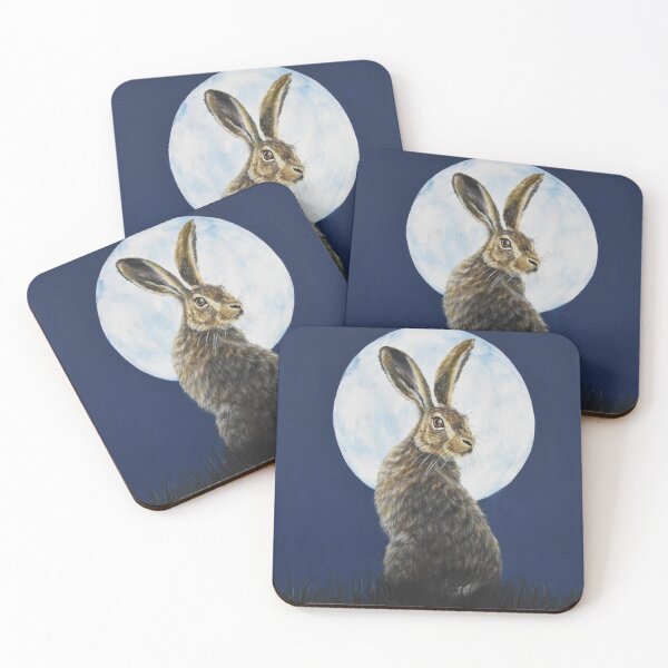 Item preview, Moongazer hare designed and sold by Debbie’s Sketchbook.