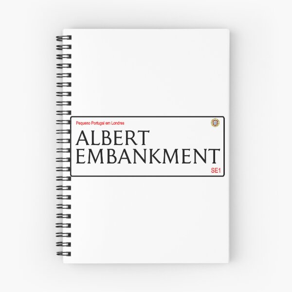 Item preview, Albert Embankment Street Sign (Pequeno Portugal) designed and sold by Londonation.