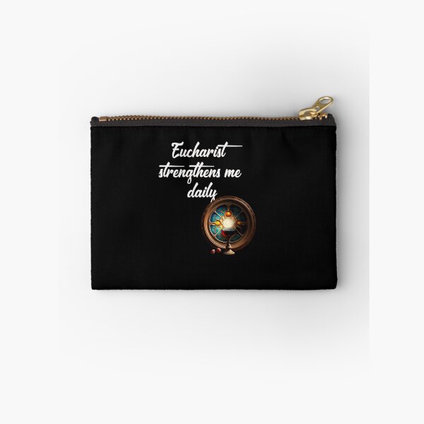 Item preview, Eucharist strengthens me daily designed and sold by Estevam Marinho.