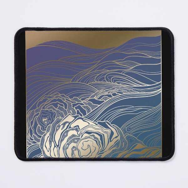 Item preview, À rebours: abstract stormy seascape designed and sold by Blacklinesw9.