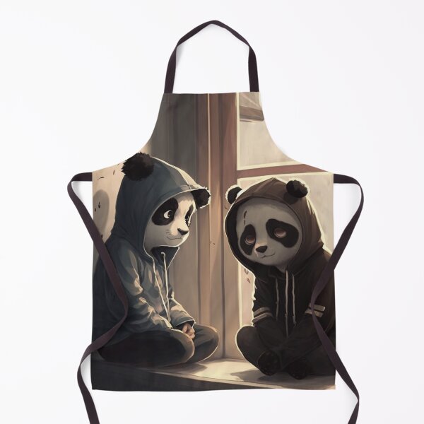 Item preview, Panda And Brownie Bear Couple designed and sold by STOREMUZAN.