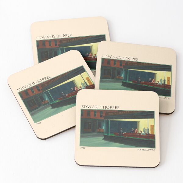 Item preview, Nighthawks, Edward Hopper, vintage painting  designed and sold by Jonny-pearcey.