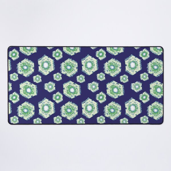 Item preview, Green Liver Cells Pattern designed and sold by vividbiology.