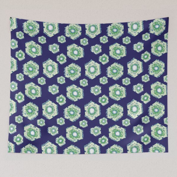 Item preview, Green Liver Cells Pattern designed and sold by vividbiology.