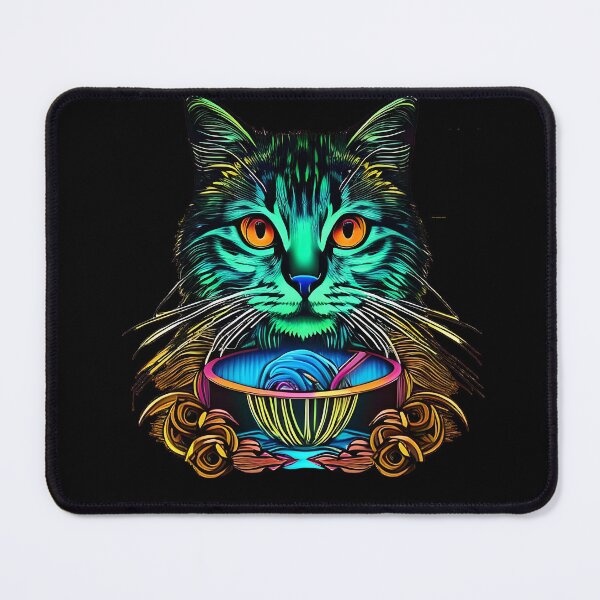 Item preview, Cute Cat Eating Spaghetti designed and sold by Cageys.