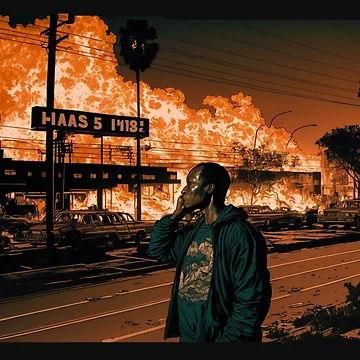 Artwork thumbnail, LA Riots 1992 by iLabarum