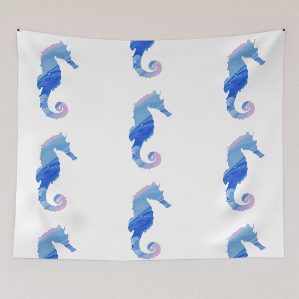 Item preview, Fluid art Seahorse designed and sold by Lizvole.